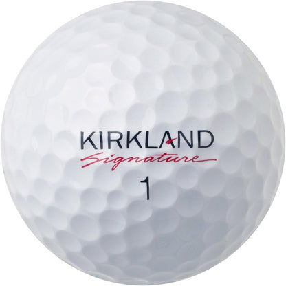 Kirkland Signature V3.0#1654518 Performance Plus 3-Piece Urethane Covered Golf Ball (2 Dozen, 24 Balls) | usga certified, urethane cover, low compression, all weather, greenside spin, 2 dozen value, tournament approved