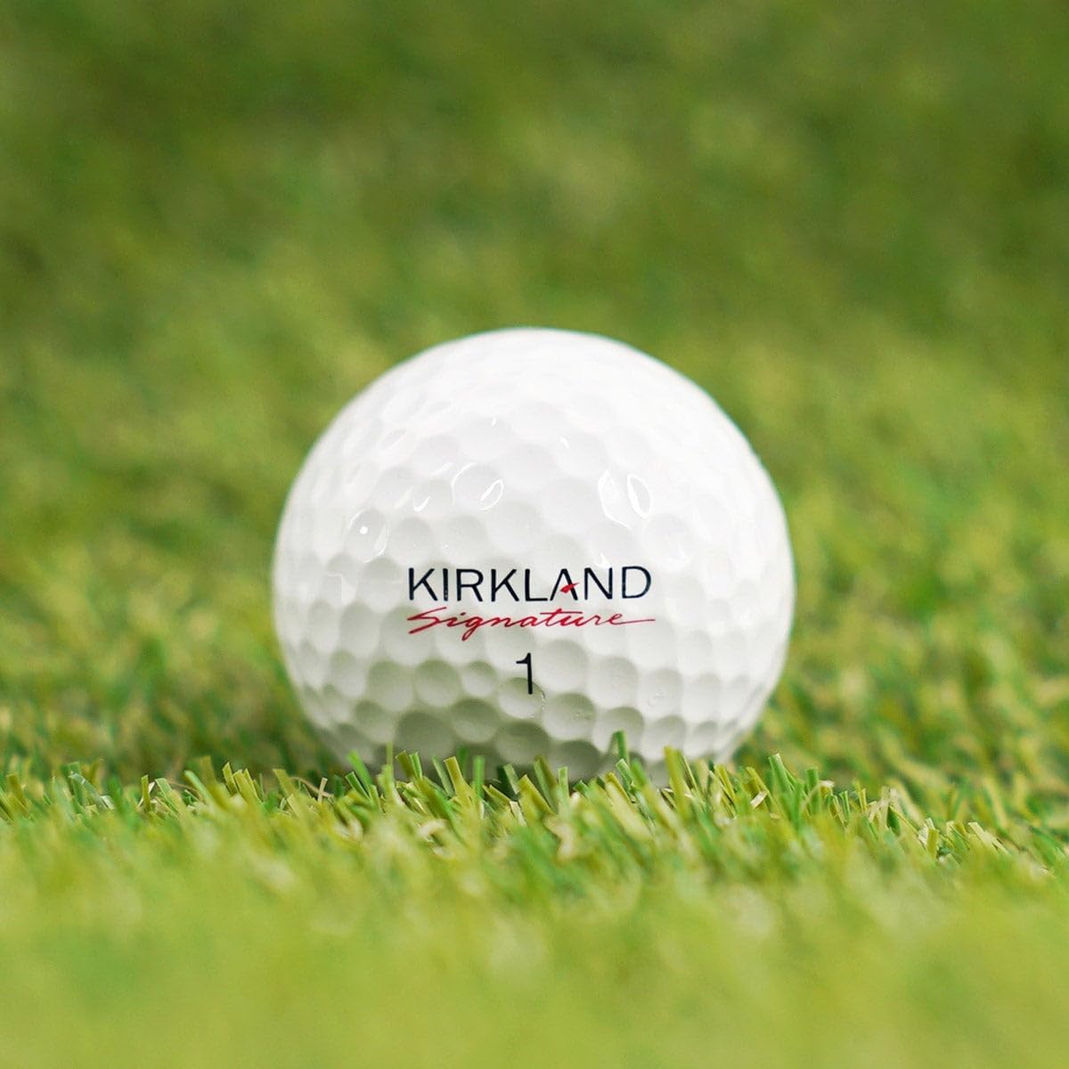 Kirkland Signature V3.0#1654518 Performance Plus 3-Piece Urethane Covered Golf Ball (2 Dozen, 24 Balls) | usga certified, urethane cover, low compression, all weather, greenside spin, 2 dozen value, tournament approved