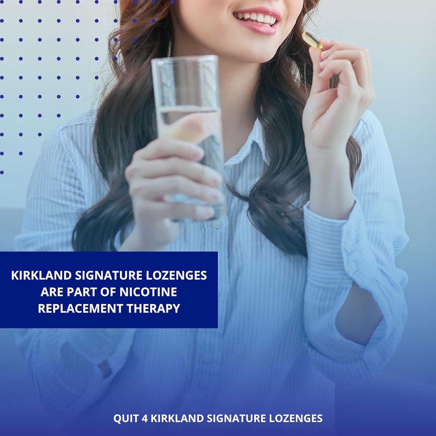 Kirkland Signature Quit Lozenges 4mg, 270 Pieces