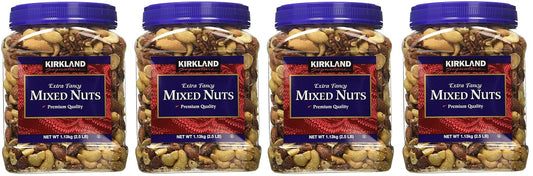 Kirkland Signature qCqKzc Fancy Mixed Nuts, 40 Ounce (4 Pack)