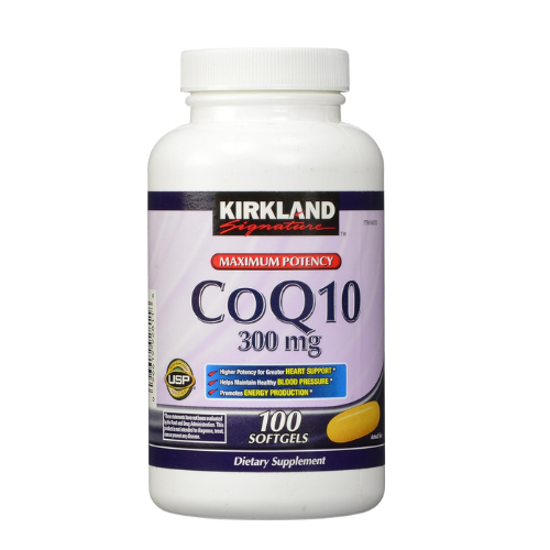 Kirkland Signature COQ10 100 Softgels, 300 mg, 6.4 Ounce