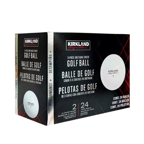 KIRKLAND Signature V3.0#1654518 Performance Plus 3-Piece Urethane Covered Golf Ball (2 Dozen, 24 Balls)