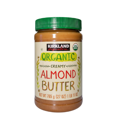 Kirkland Signature USDA Organic Creamy Almond Butter, 27 Ounce, 1.69 Pound (Pack of 1)