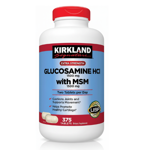 Kirkland Signature Glucosamine with MSM, 375 Tablets