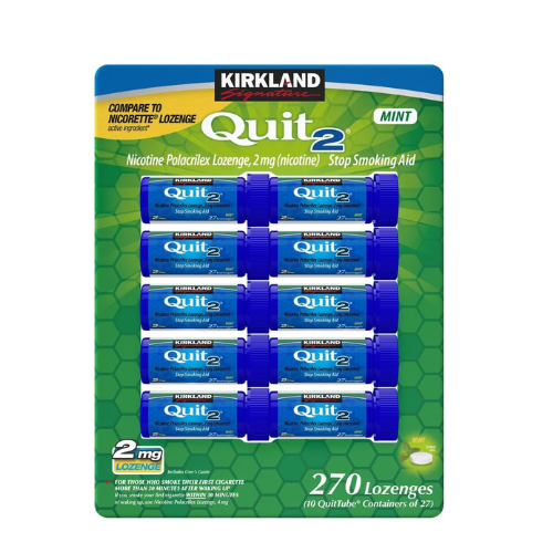 Kirkland Signature Quit Lozenges 2mg., 270 Pieces