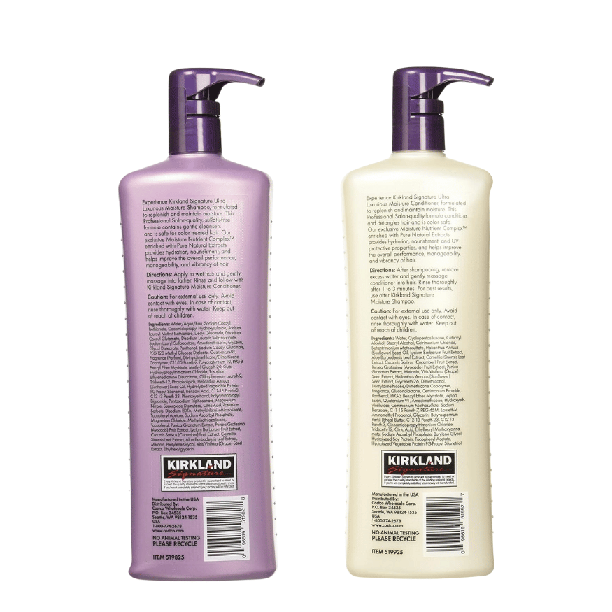 Salon Formula Moisture Shampoo 33.8 Oz & Conditioner 33.8 Oz