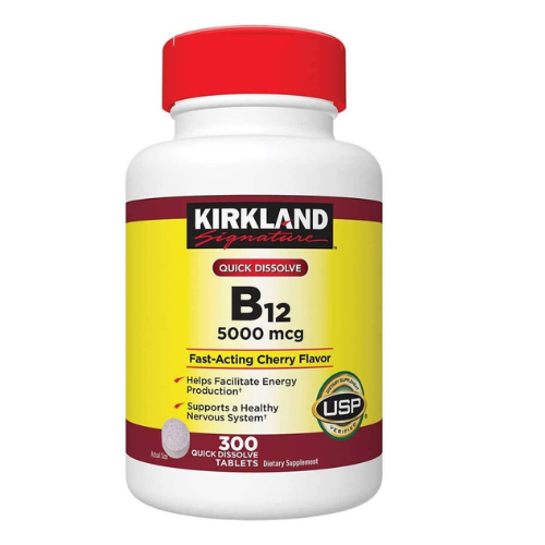 Kirkland Signature Quick Dissolve B-12 5000 mcg., 300 Tablets