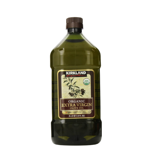 Kirkland Signature Organic Extra Virgin Olive Oil 2L (2QT 3.6 fl. oz), Set of 2